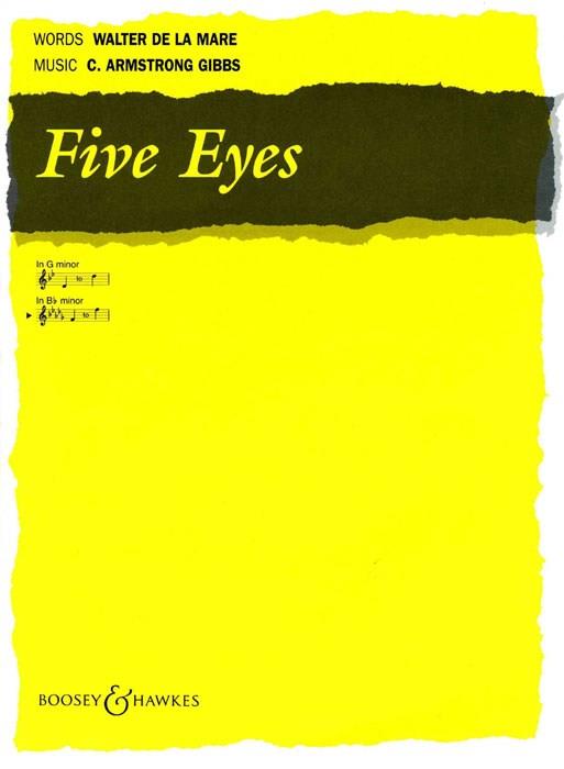 Cecil Armstrong Gibbs: Five Eyes In B Flat m