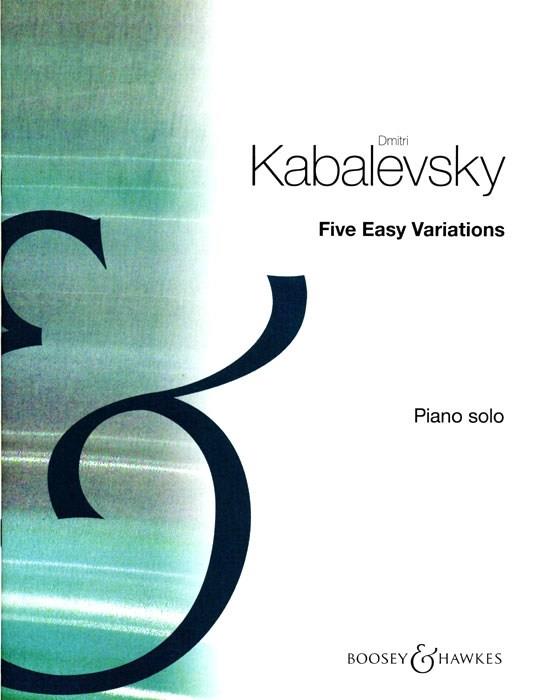 Five Easy Variations op. 51