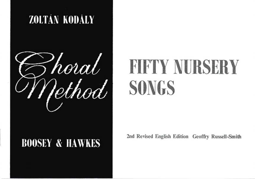 Zoltan Kodaly: Choral Method Vol. 1