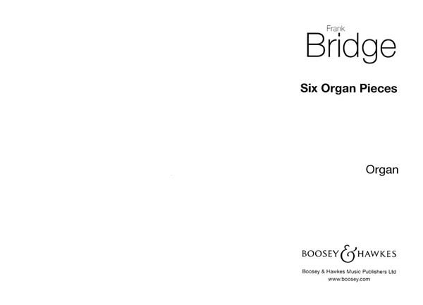 Six Organ Pieces