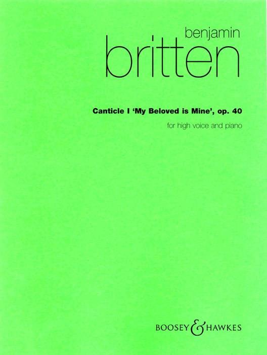 Canticle (My Beloved Is) op. 40 Vol. 1