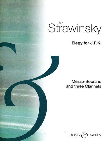 Igor Stravinsky: Elegy for J. F.K.