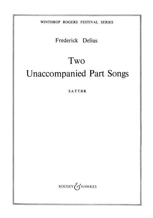 Two Unaccompanied Part Songs