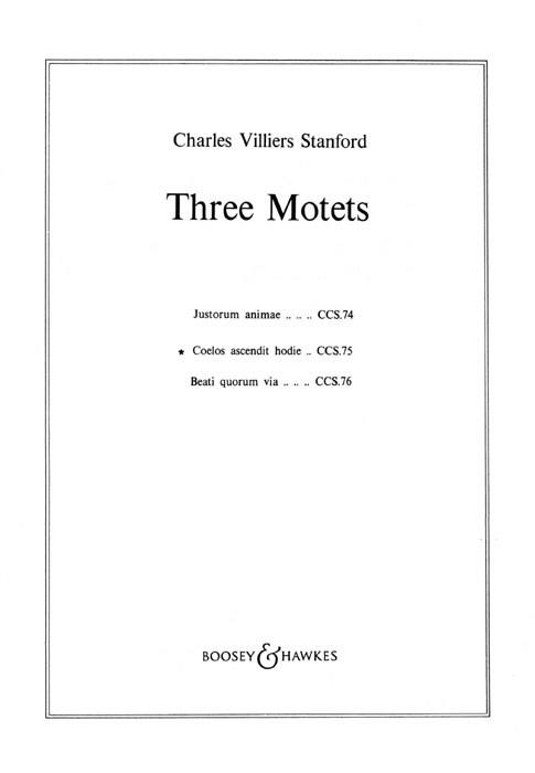 Charles Villiers Stanford: Three Motets op. 38/2