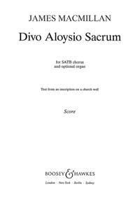 Divo Aloysio Sacrum