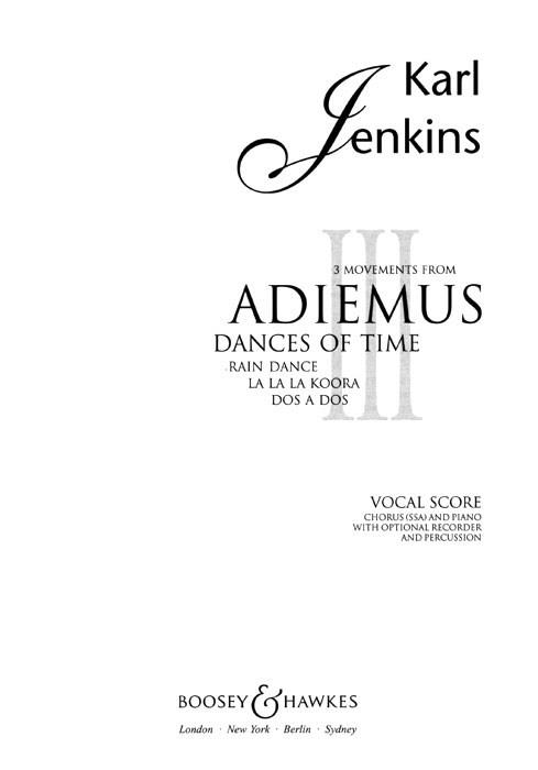 Karl Jenkins: Adiemus III Dances of Time