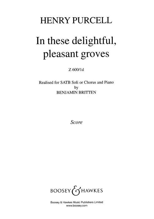 MacMillan: In these delightful, pleasant groves