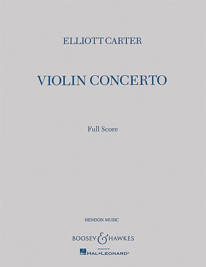 Elliott Carter: Violin Concerto