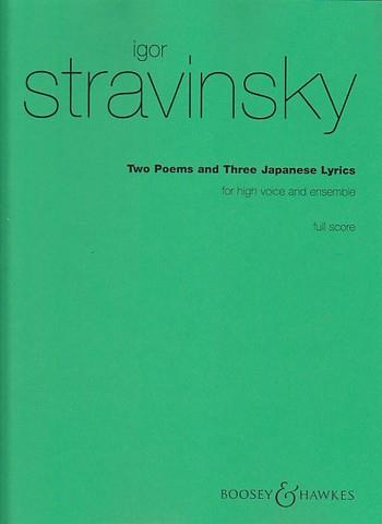 Igor Stravinsky:  Two Poems by K. Balmont