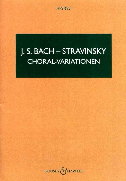 Igor Stravinsky:  Choralvariationen
