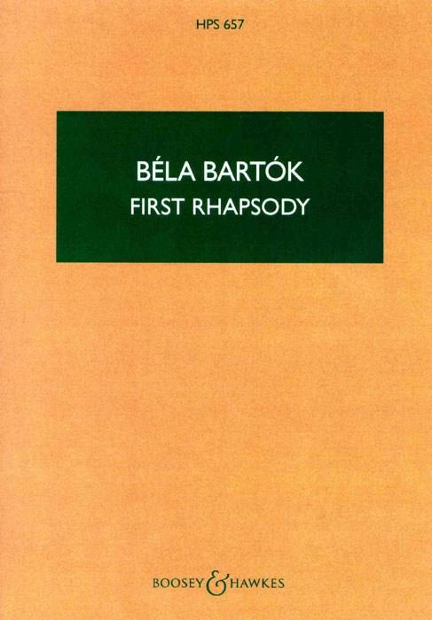 Béla Bartók: Rhapsodie Nr. 1