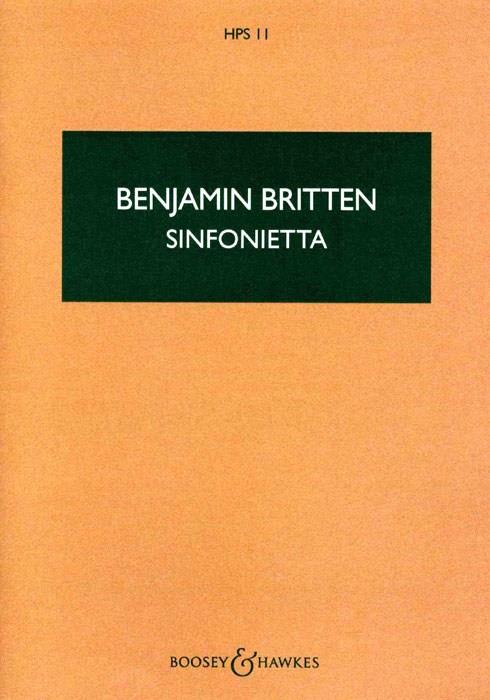 Benjamin Britten: Sinfonietta op. 1