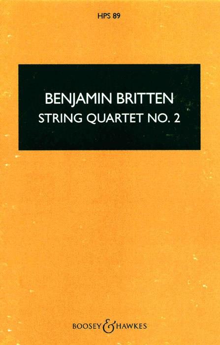 Benjamin Britten: String Quartet No. 2 C major op. 36