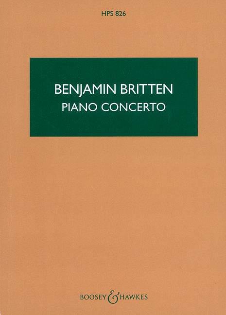 Benjamin Britten: Piano Concerto op. 13