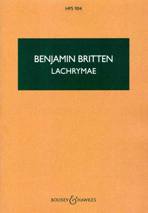 Benjamin Britten: Lachrymae op. 48a