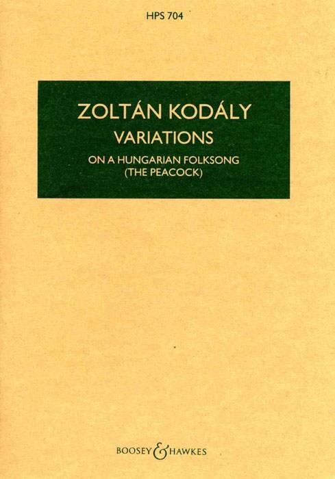 Zoltán Kodály: Pfau-Variationen