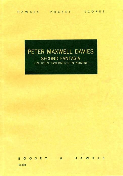 Sir Peter Maxwell Davies: Second Fantasia on John Taverner's In Nomine