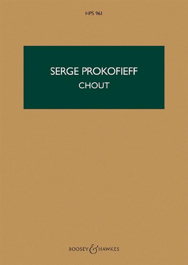 Sergei Prokofiev: Chout (The Buffoon) op. 21