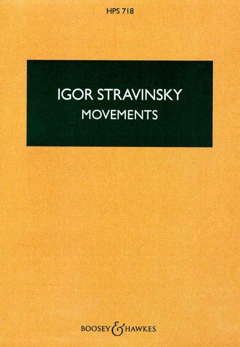 Igor Stravinsky:  Movements
