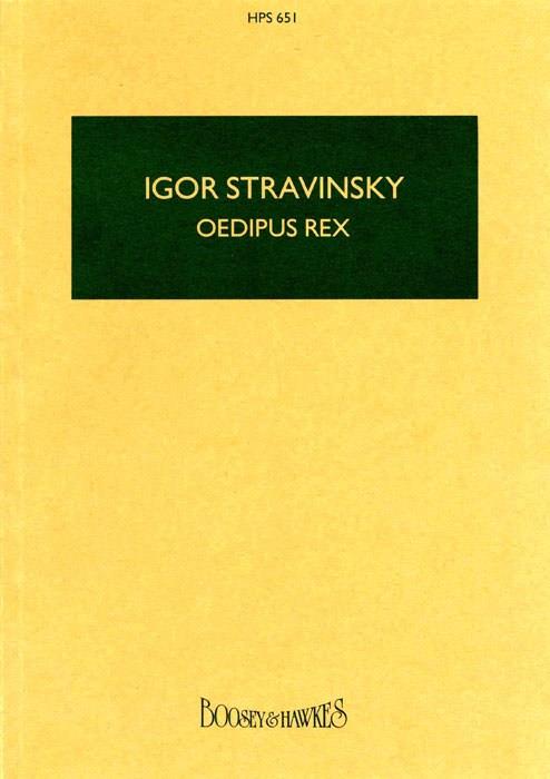 Igor Stravinsky:  Oedipus Rex