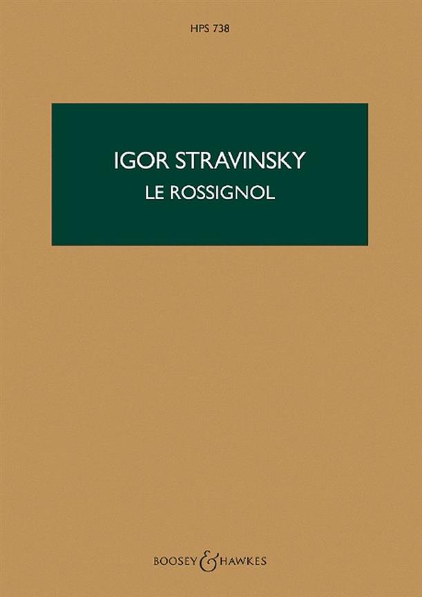 Igor Stravinsky:  Die Nachtigall