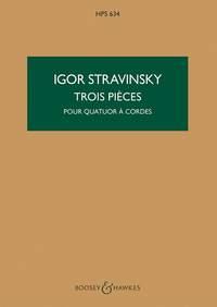 Igor Stravinsky:  Three Pieces