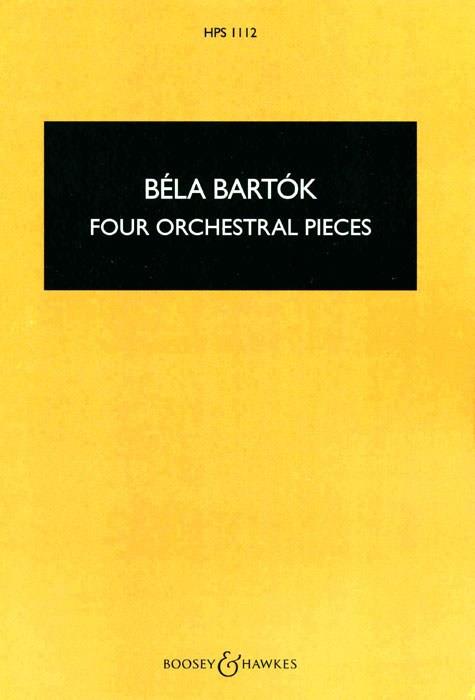 Béla Bartók: Vier Orchesterstücke op. 12