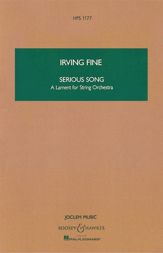 Irving Fine: Serious Song