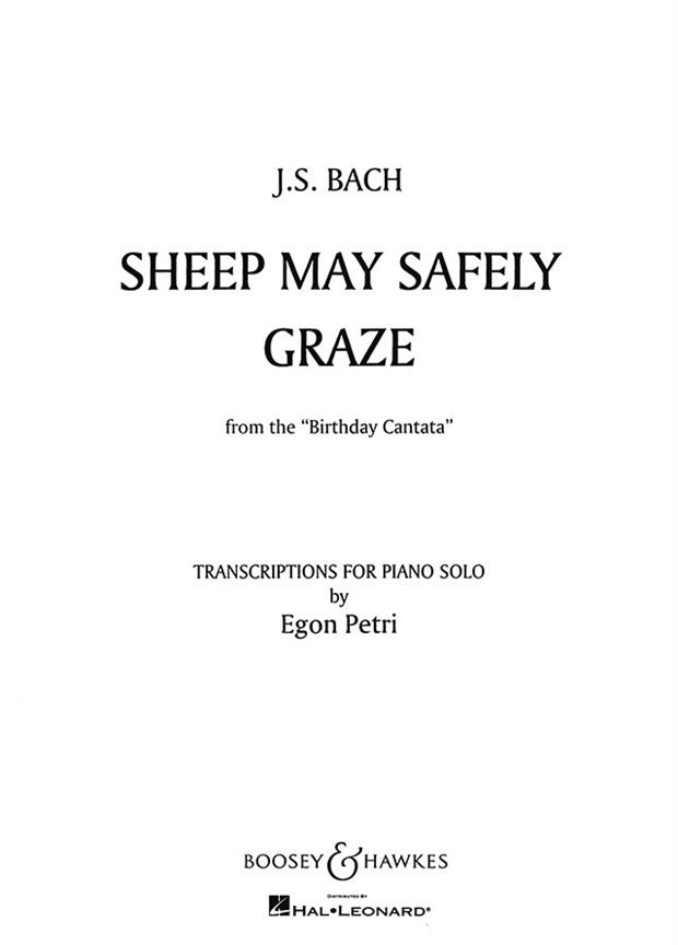 Sheep may safely graze