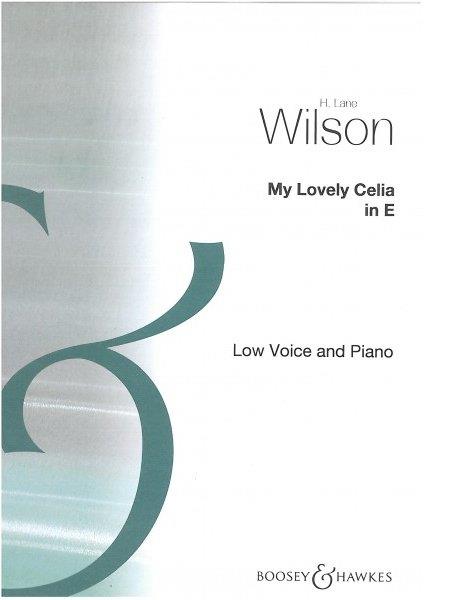 Henry Lane Wilson: My lovely Celia in E