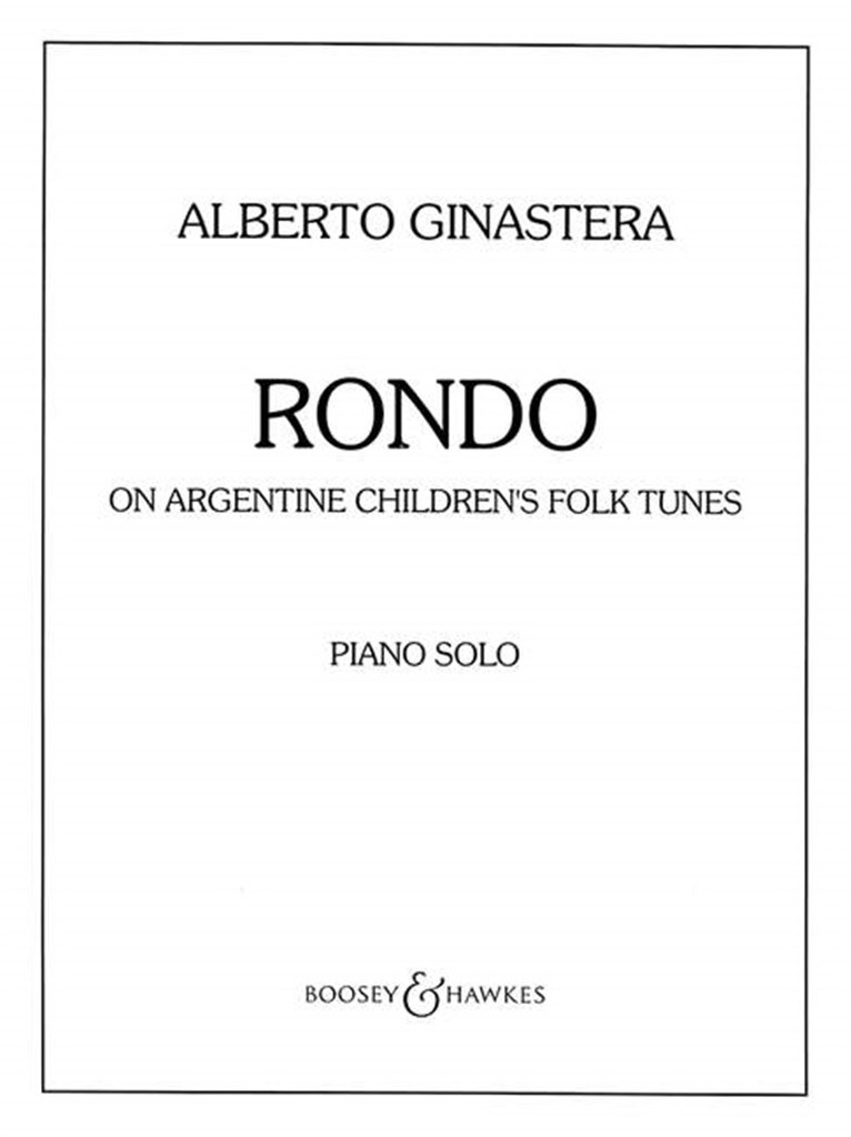 Alberto Ginastera: Rondo