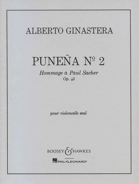 Alberto Ginastera: Punena No. 2 op. 45