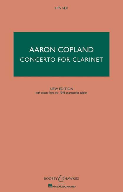 Aaron Copland: Clarinet Concerto