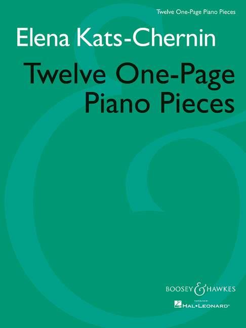 Twelve One-Page Piano Pieces