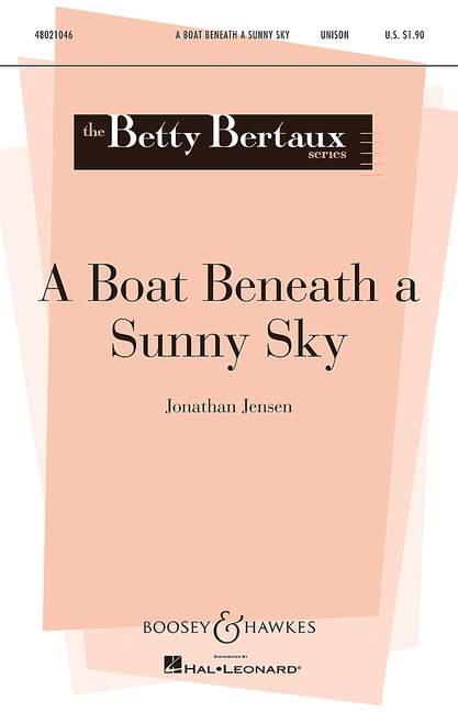 A Boat Beneath a Sunny Sky