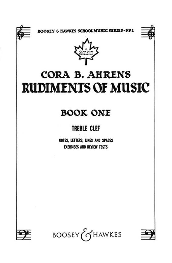Rudiments of Music Vol. 1
