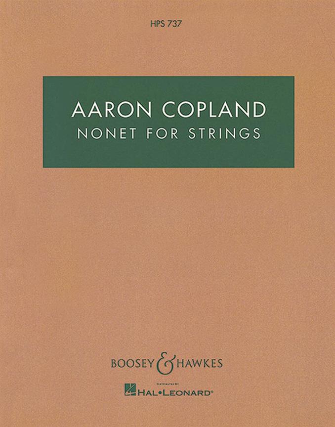 Aaron Copland: Nonett for Strings