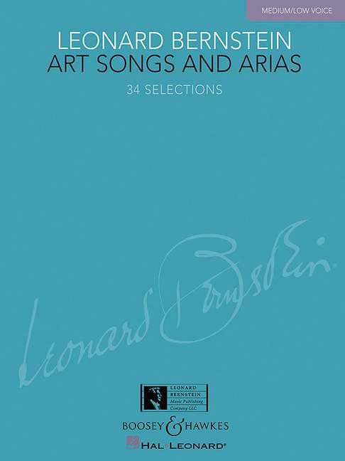 Art Songs And Arias For Medium Low Voice And Piano