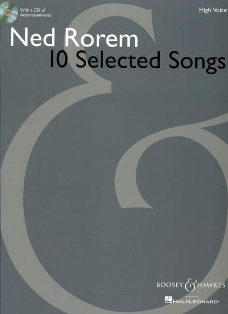 Ned Rorem: 10 Selected Songs (High Voice)