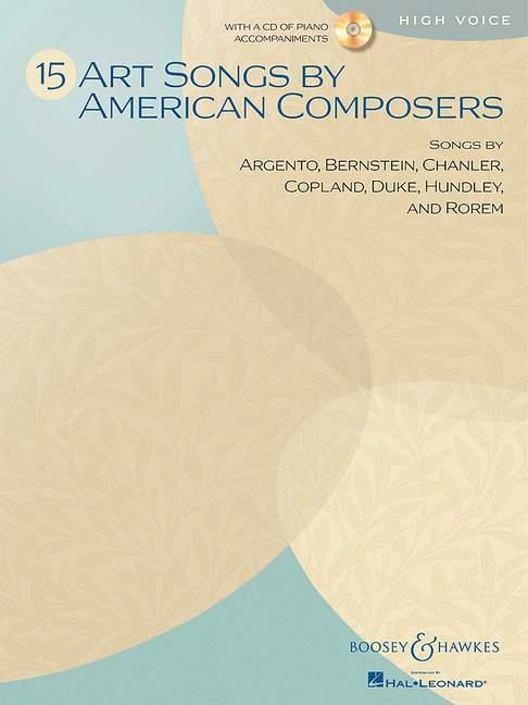 Various: 15 Art Songs by American Composers