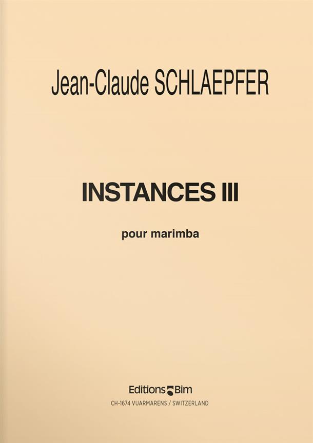 Instances III