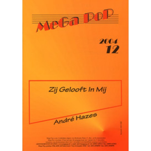 Andre Hazes: Zij Gelooft In Mij (Piano)