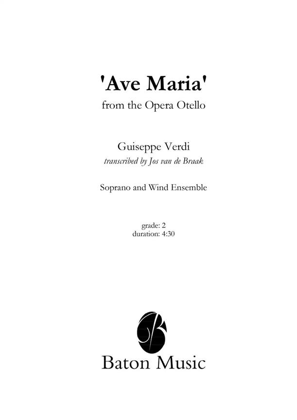 Verdi: Ave Maria