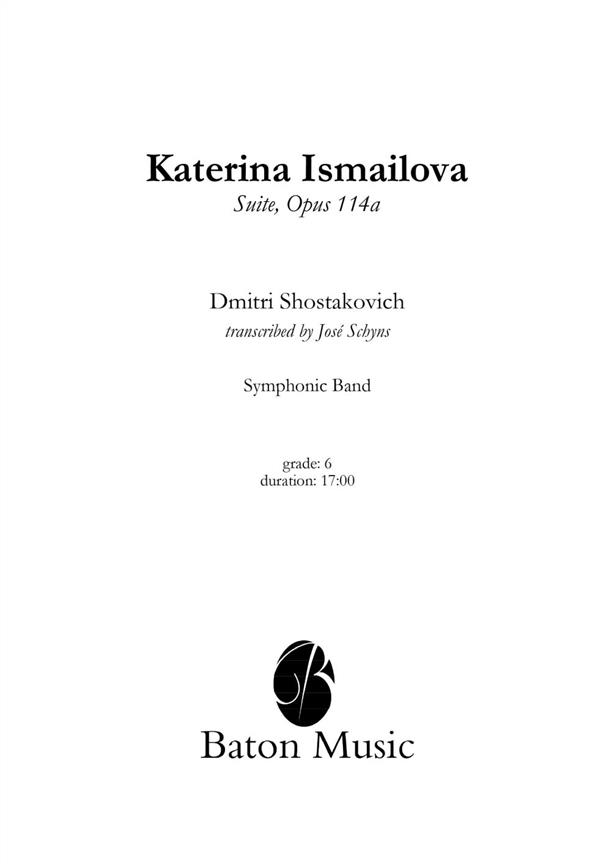 Shostakovich: Katerina Ismailova