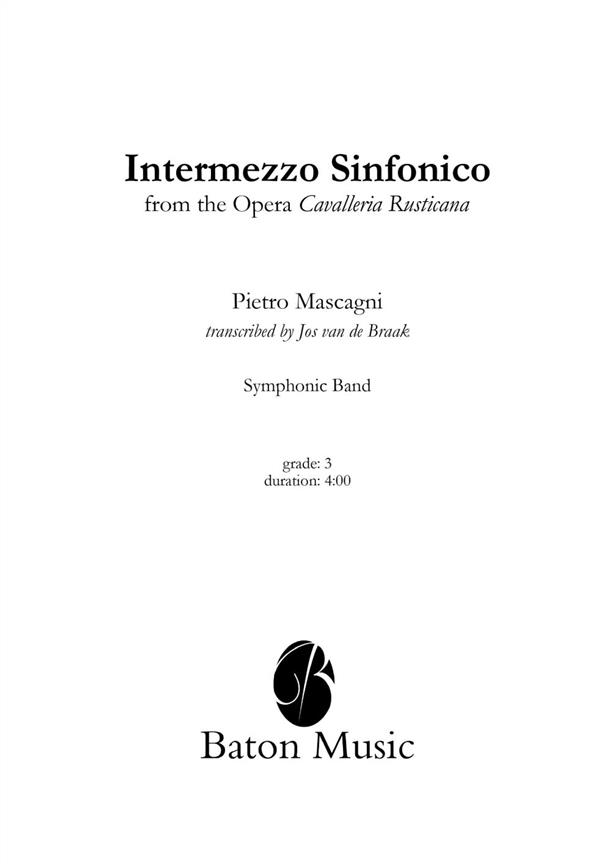 Mascagni: Intermezzo Sinfonico