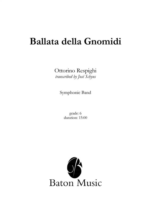 Respighi: Ballata della Gnomidi