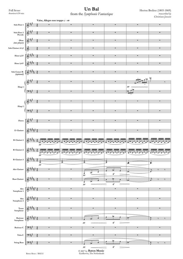 Berlioz: Symphonie Fantastique – 2. Un bal