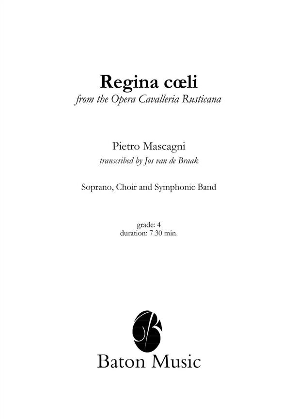 Mascagni: Regina coeli