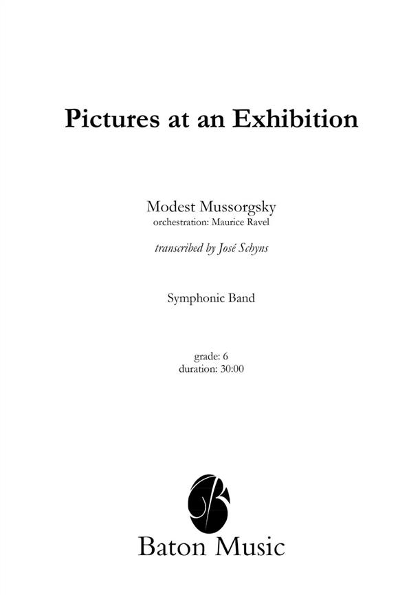 Mussorgsky: Pictures at an Exhibition