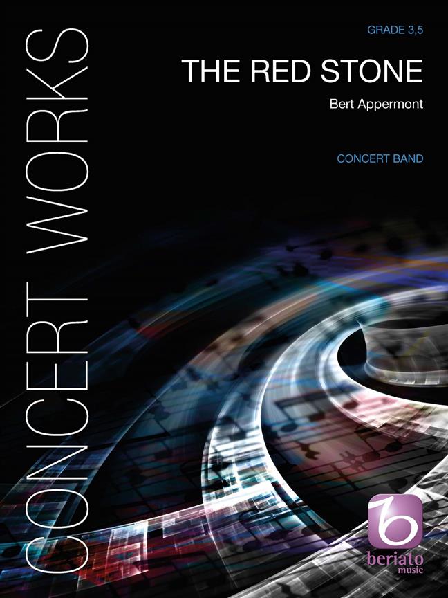 Bert Appermont: The Red Stone (Partituur Harmonie)